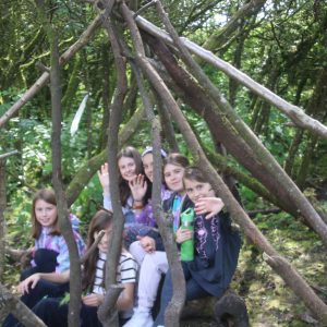 students sat in a tree den