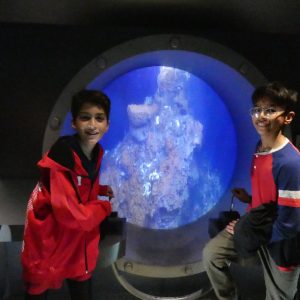 students on a trip