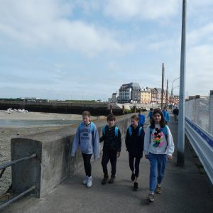 students on a trip
