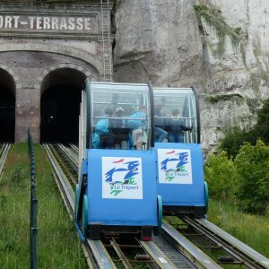carts on a track