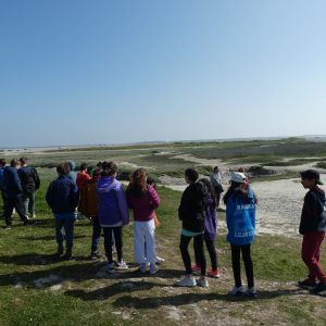 students on a trip