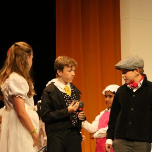 students in a play